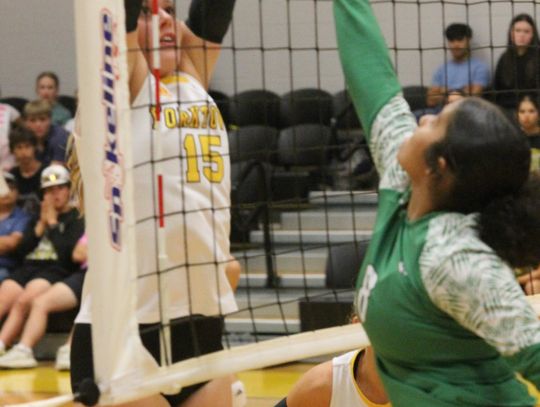 Yorktown Kitty Kats sweep Bloomington in district match