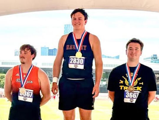 Yorktown seniors place at Austin track meet
