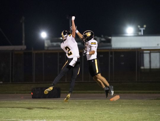 Yorktown shuts out Louise 44-0