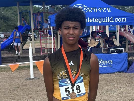 Yorktown student medals at meet