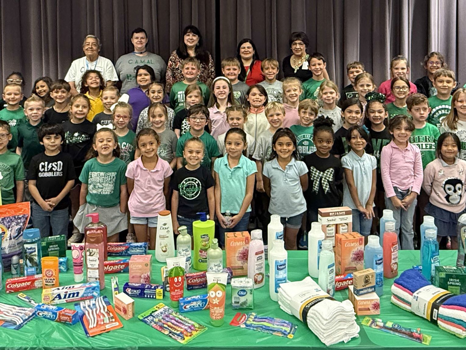 Students collect for CAMAL House