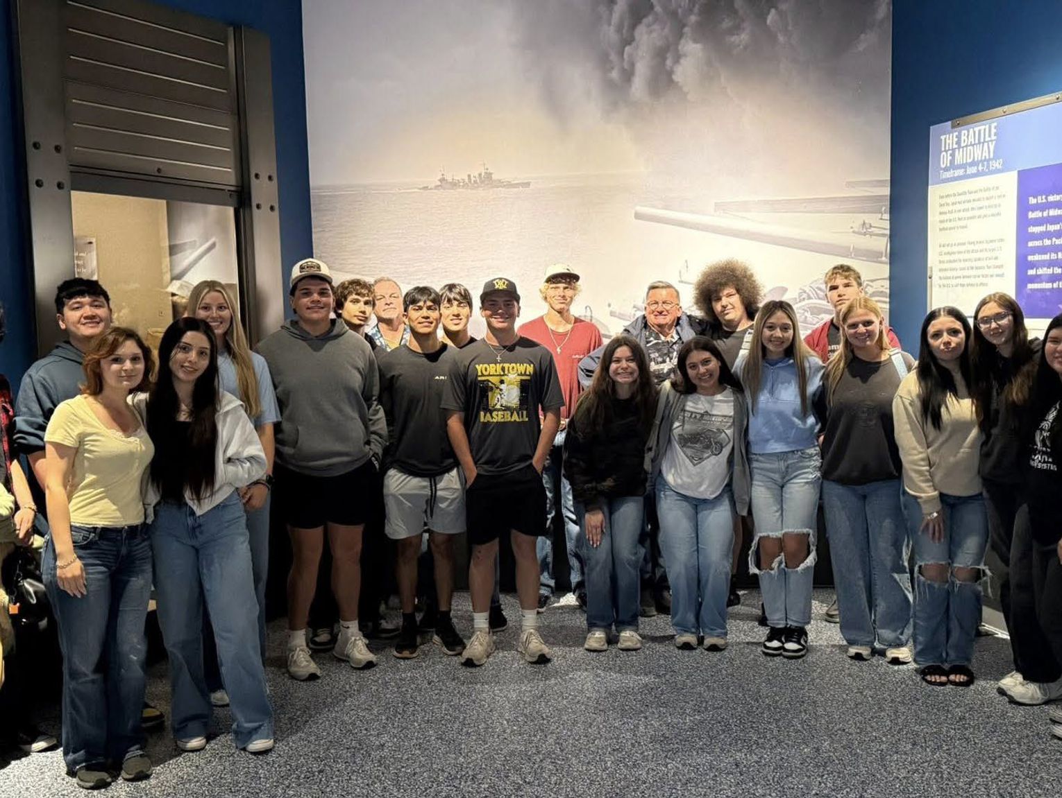 YHS students visit Pacific War Museum