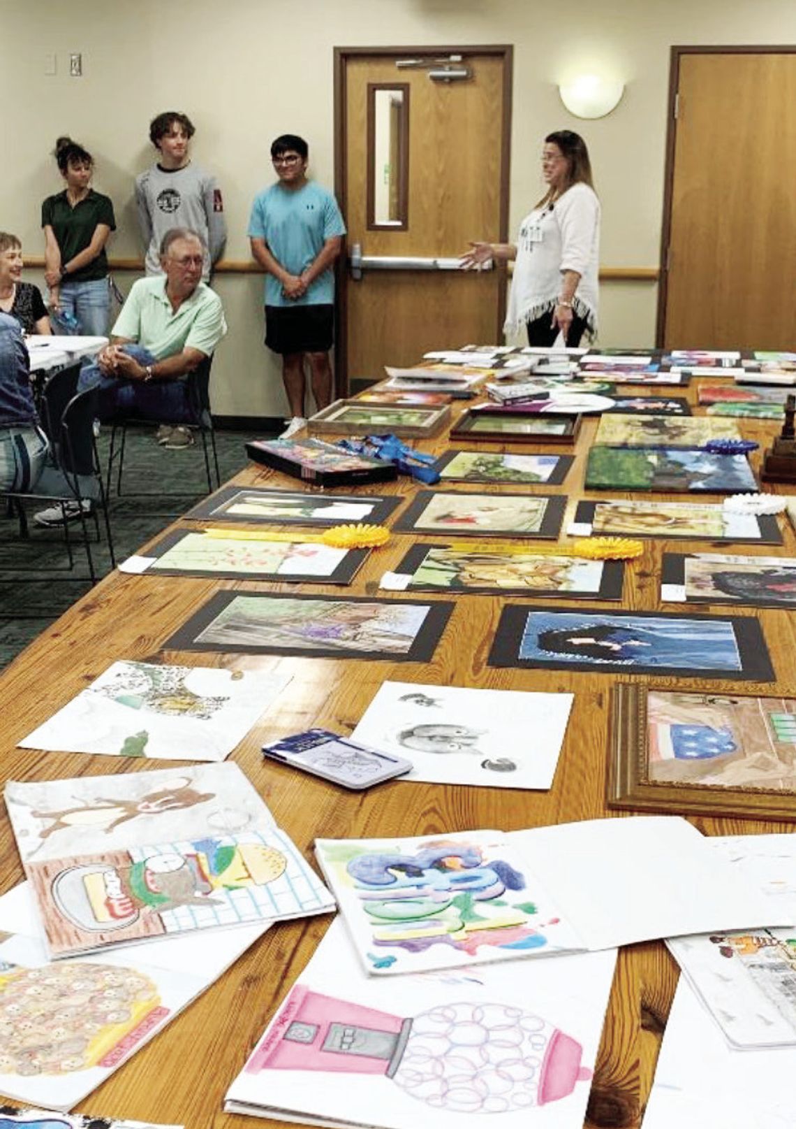 Art students shine thanks to Education Foundation grant