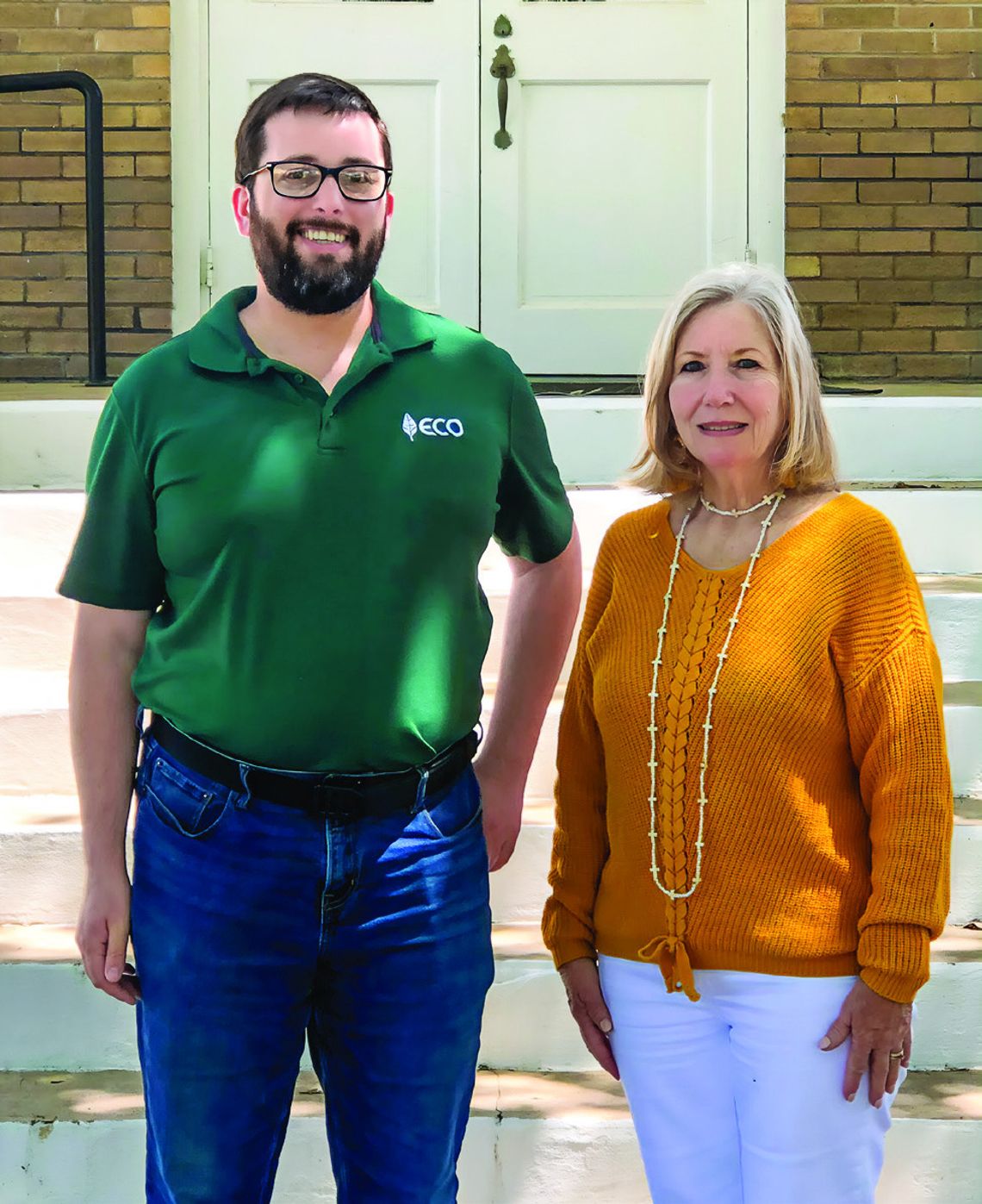 Pastor Michael Smith and Terilynn Zengerle, church secretary. (Contributed Photo)