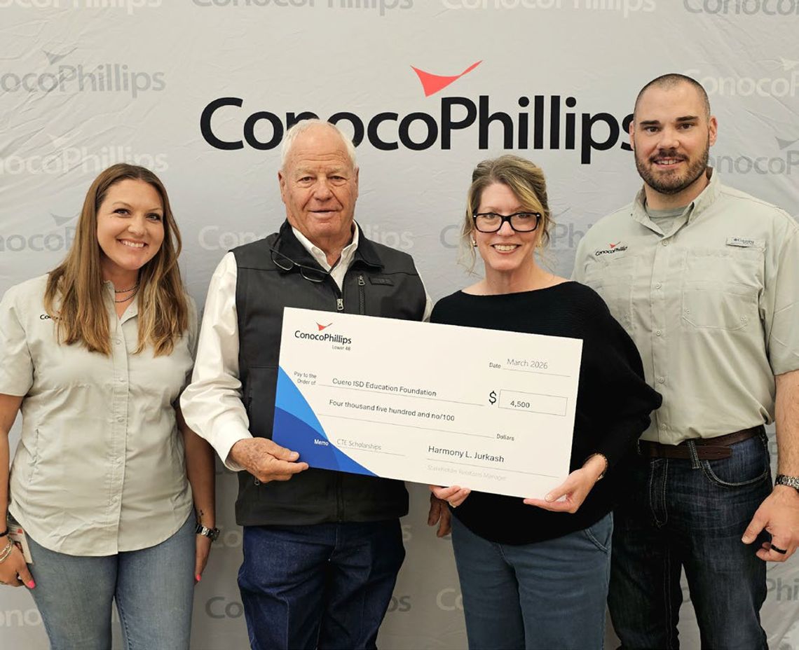 CISD Education Foundation receives grant from ConocoPhillips, strengthening support for local students and educators