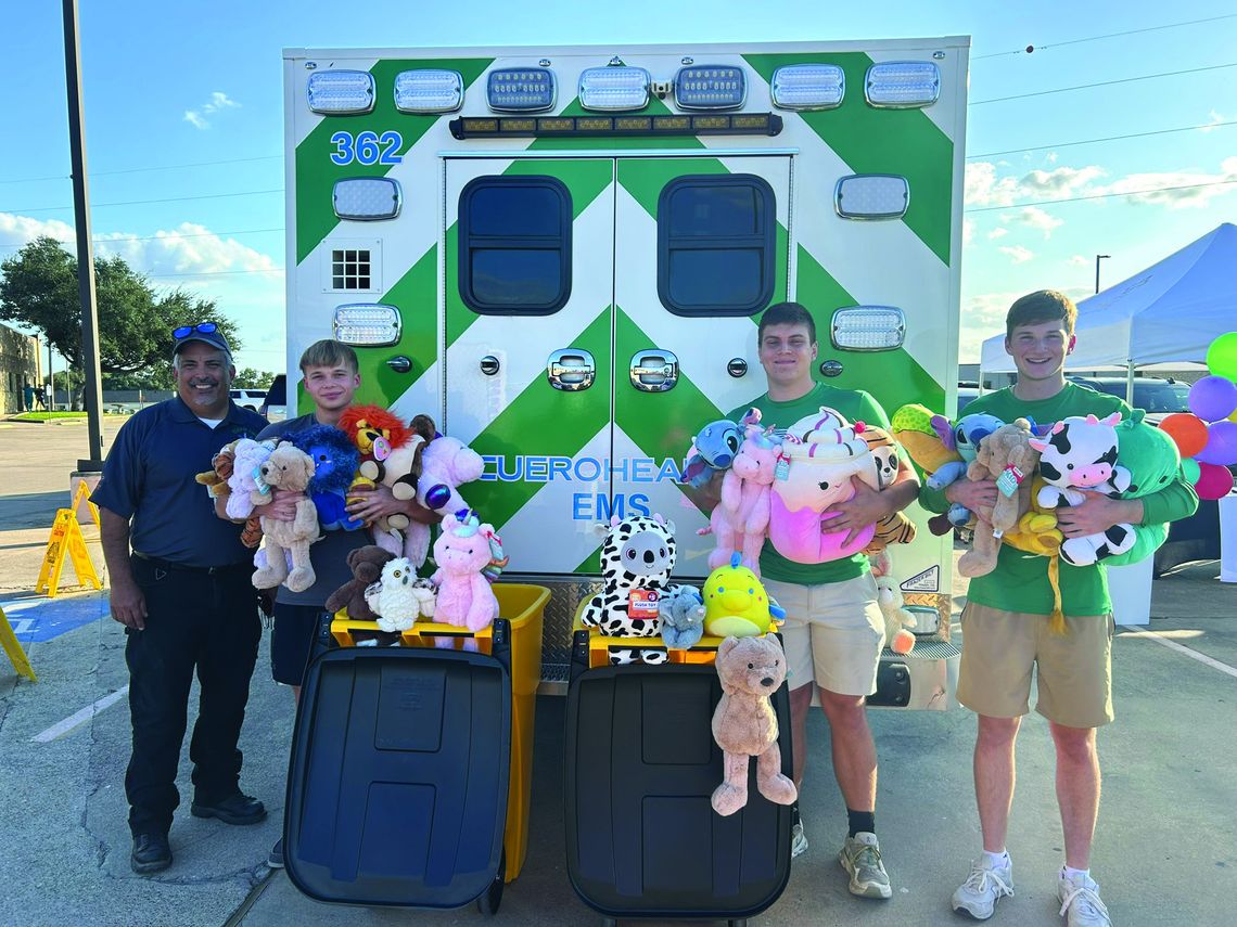 Community supports EMS Stuff the Truck event