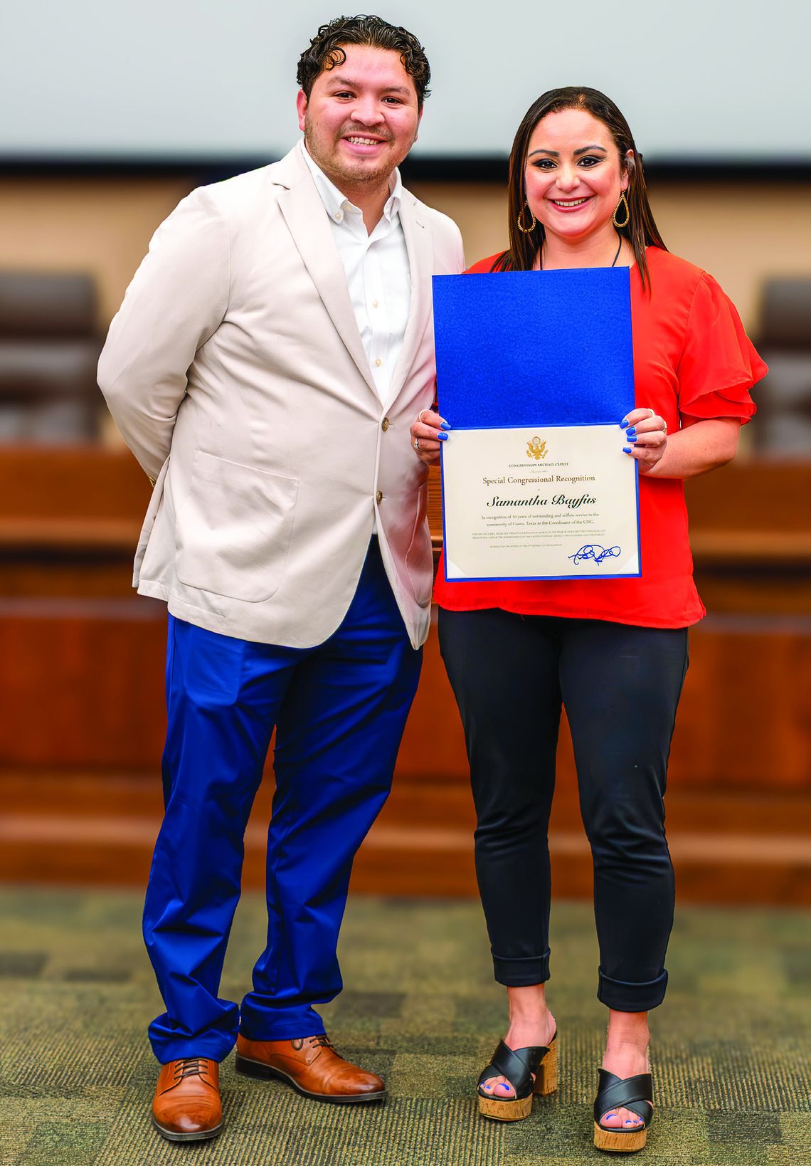Congressional Recognition