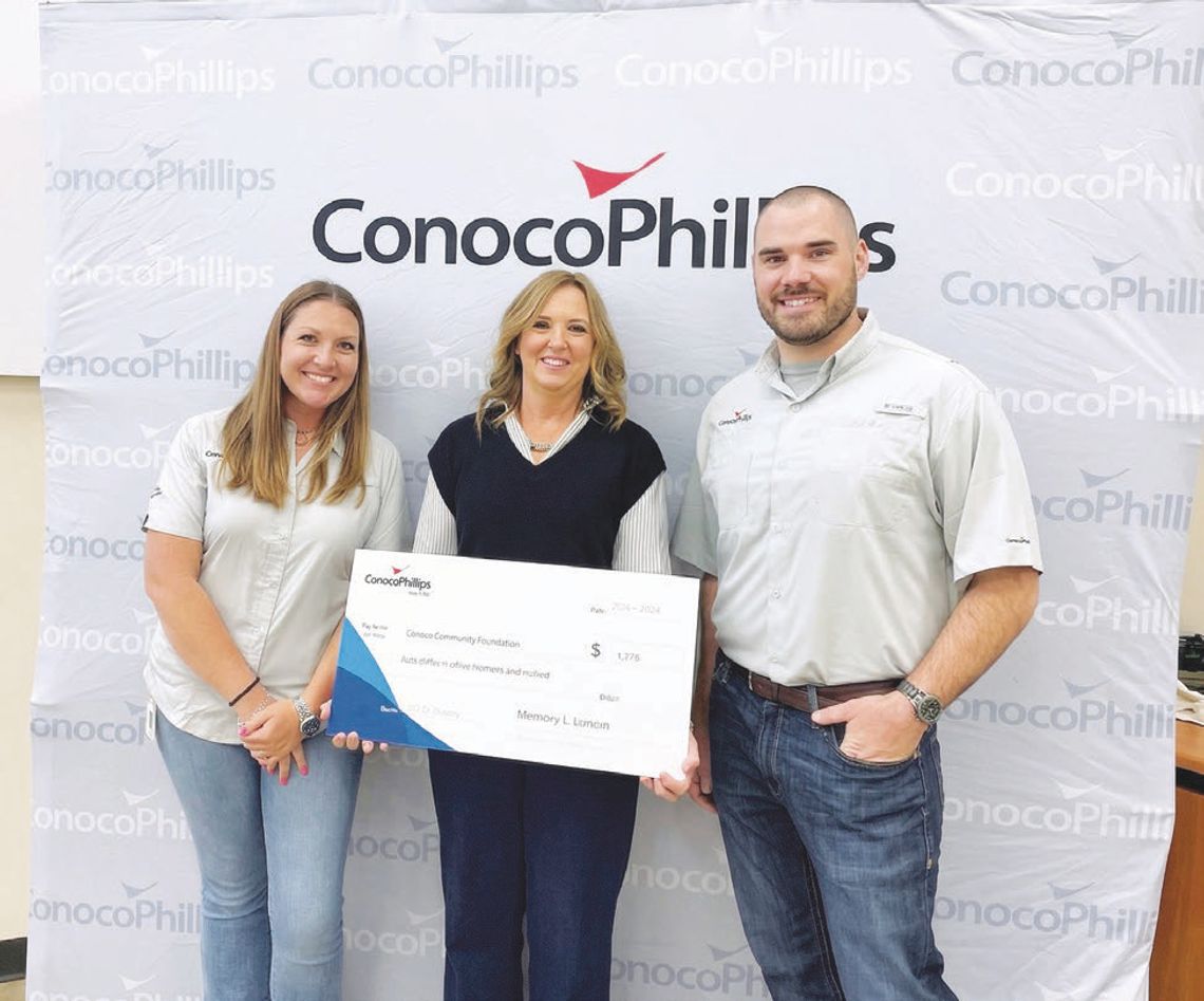 ConocoPhillips grants CCF scholarship funds