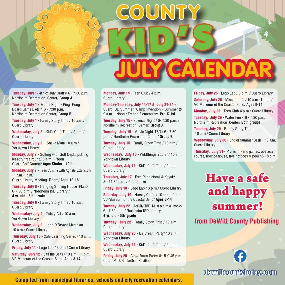 Got grandkids underfoot? Here's what's happening (not at your house).