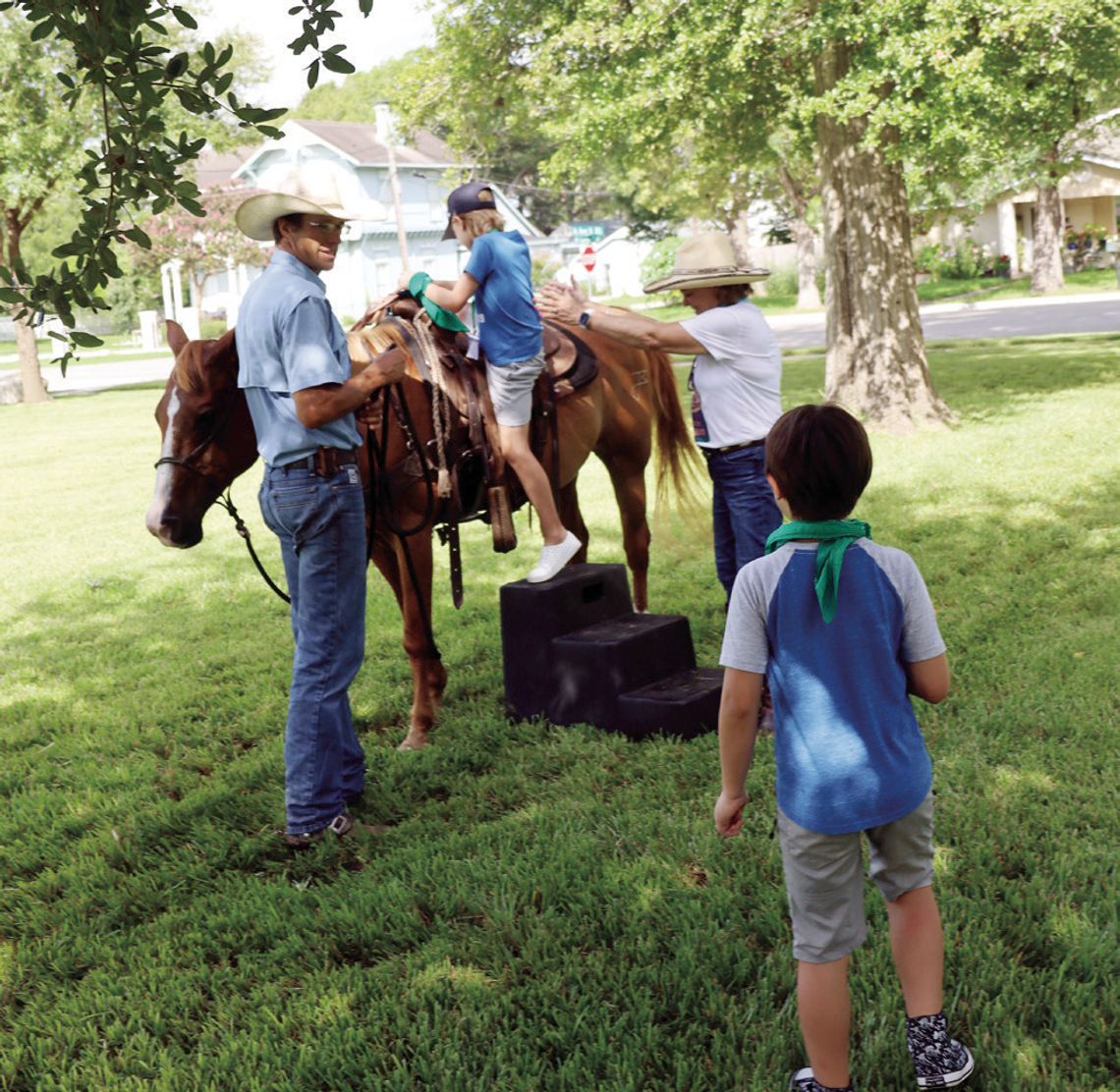 This summer’s Cowboy Camp, which is a program of the Chisholm Trail Heritage Museum, was rained out in June and rescheduled for last week. Campers learned about the cattle drives and rode horses with volunteers sharing information about cowboy craft. Throughout the week they learned about...