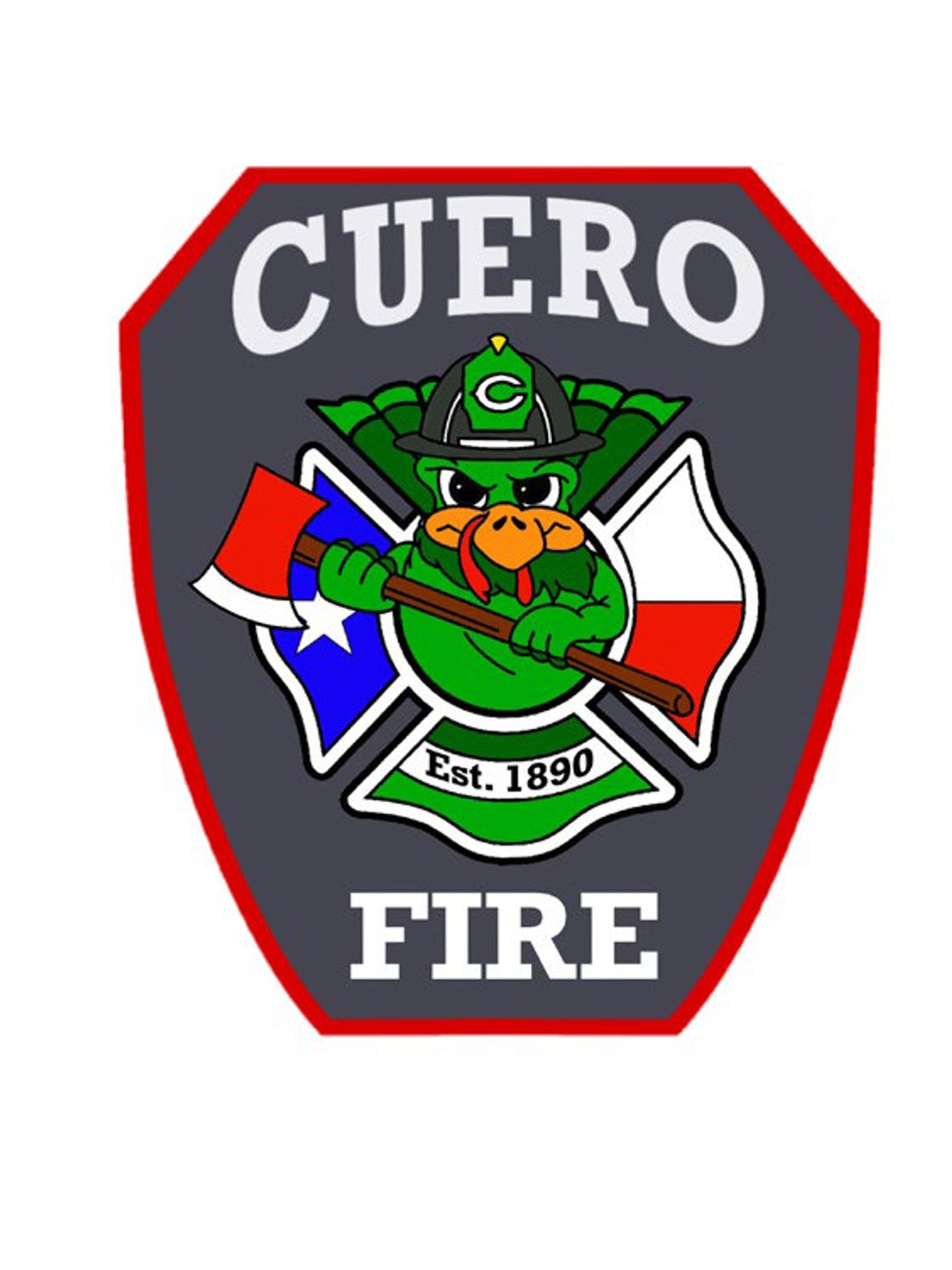 Cuero Fire redesigns uniform patch
