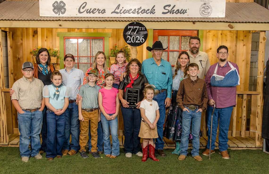 Cuero Livestock Show honors husband, wife volunteer team