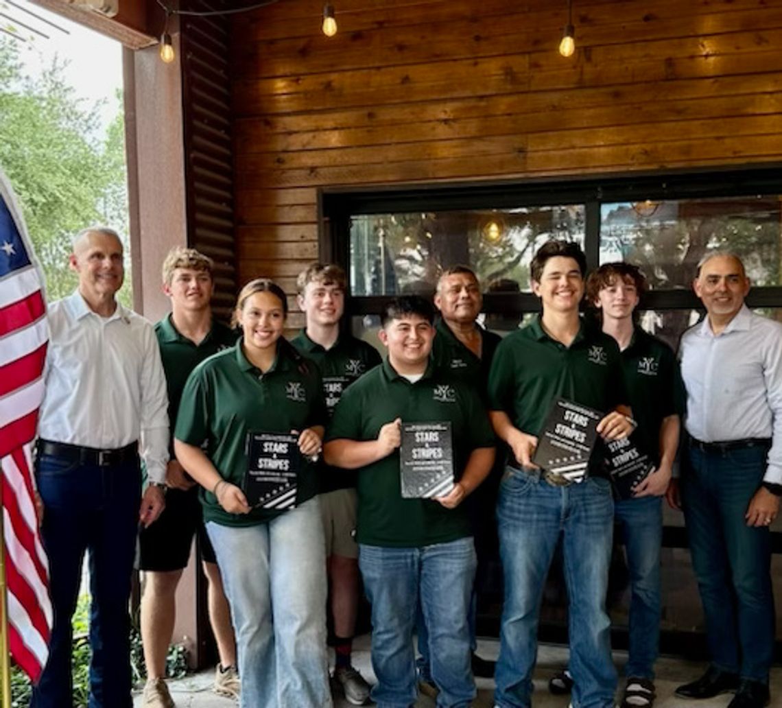 Cuero Mayor's Youth Council celebrates year of volunteerism
