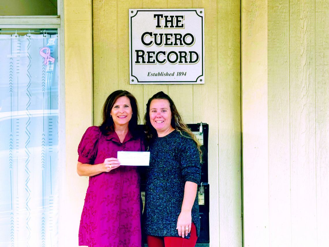 Cuero Record backs Gobblers Cuero Record backs Gobblers