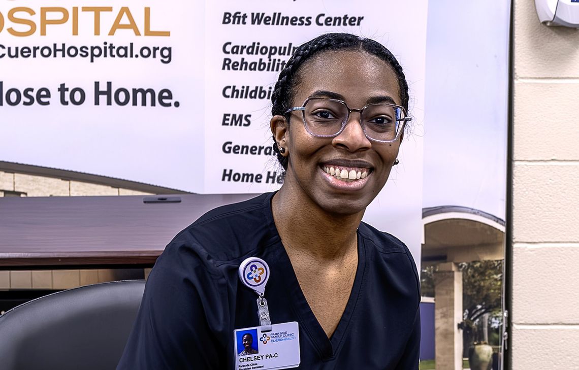 Chelsey Cheatham is a new physician assistant at Parkside Family Clinic.