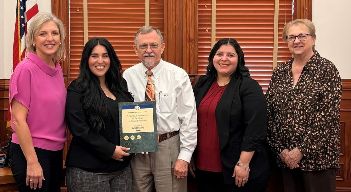 DeWitt County earns 47th consecutive reporting award