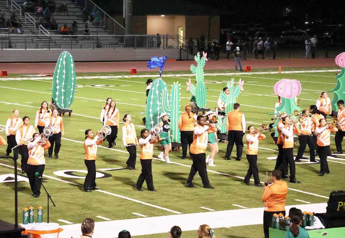 Fightin’ Gobbler Band competes Fightin’ Gobbler Band competes