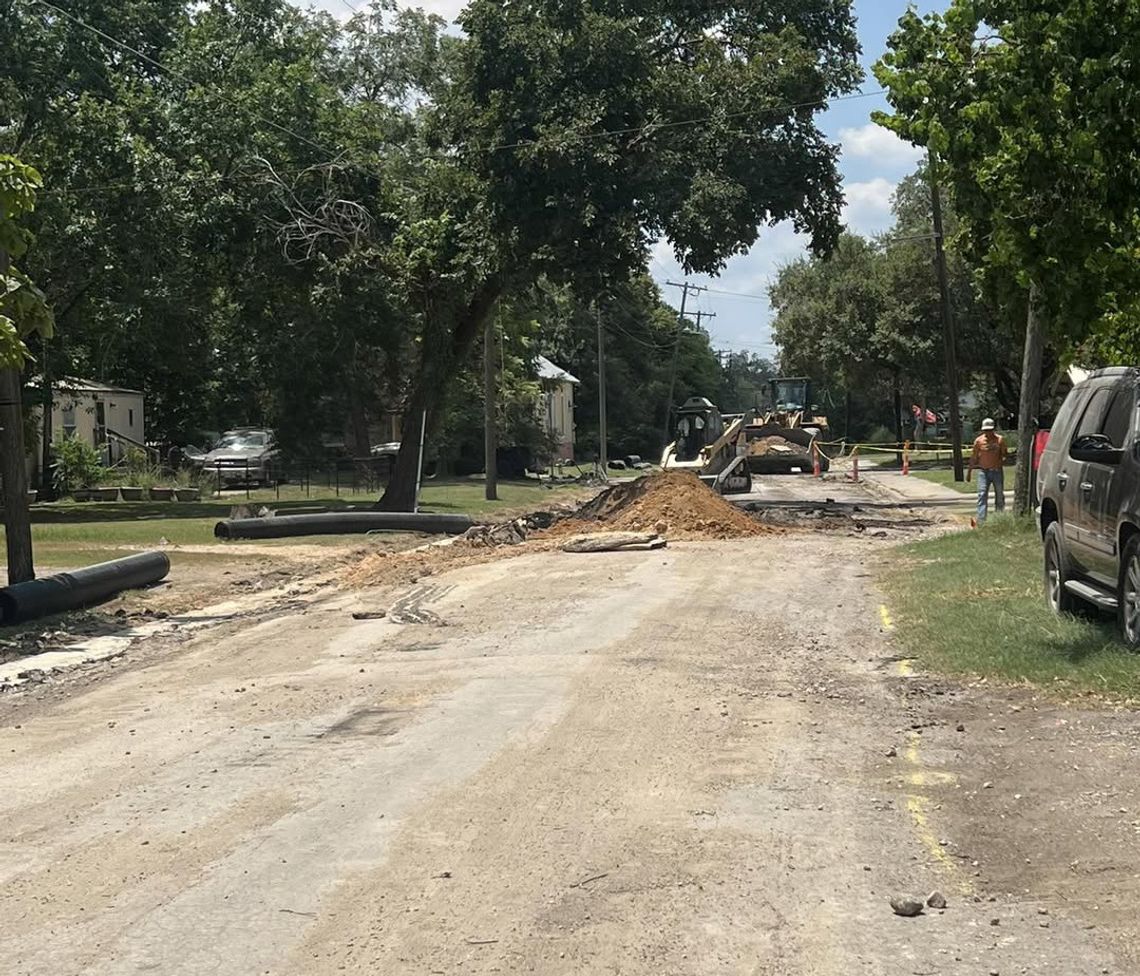 Gas leak repaired