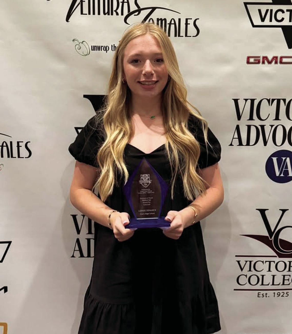Congratulations to senior Lennie Demarce on receiving the 2025 Varsity Cup Girls Golf Athlete of the Year award. Demarce had a strong showing at the 4A Regional Tournament to round out her high school career. (Contributed Photo)