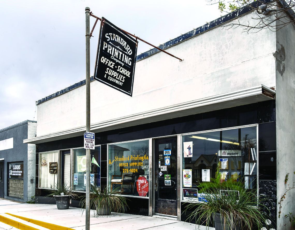 After more than 50 years of service to the community, Standard Printing, located at 111 E. Church St., closed its doors in January 2025. PHOTOS BY ELE CHEW