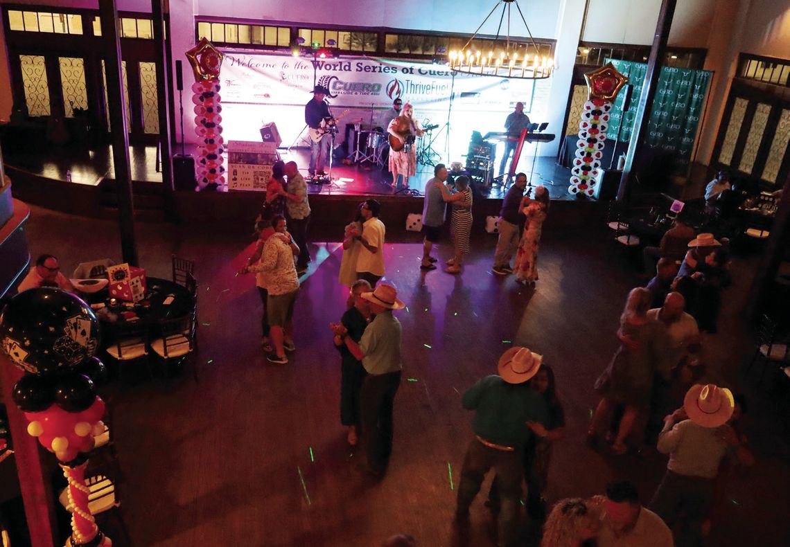 After the chips were counted at Kentucky Derby Casino Night on Aug. 2 at The Venue on Church Street, revelers hit the dance floor. The following day continued the fundraiser for the Cuero Chamber of Commerce and Agriculture with a World Series of Cuero Texas Hold’em tournament and a Shoppe...