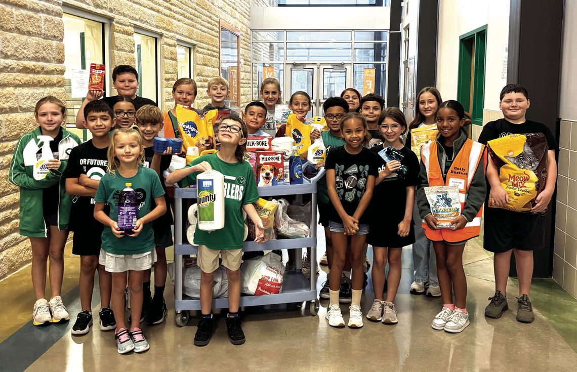 Hunt elementary students know the meaning of Thanksgiving