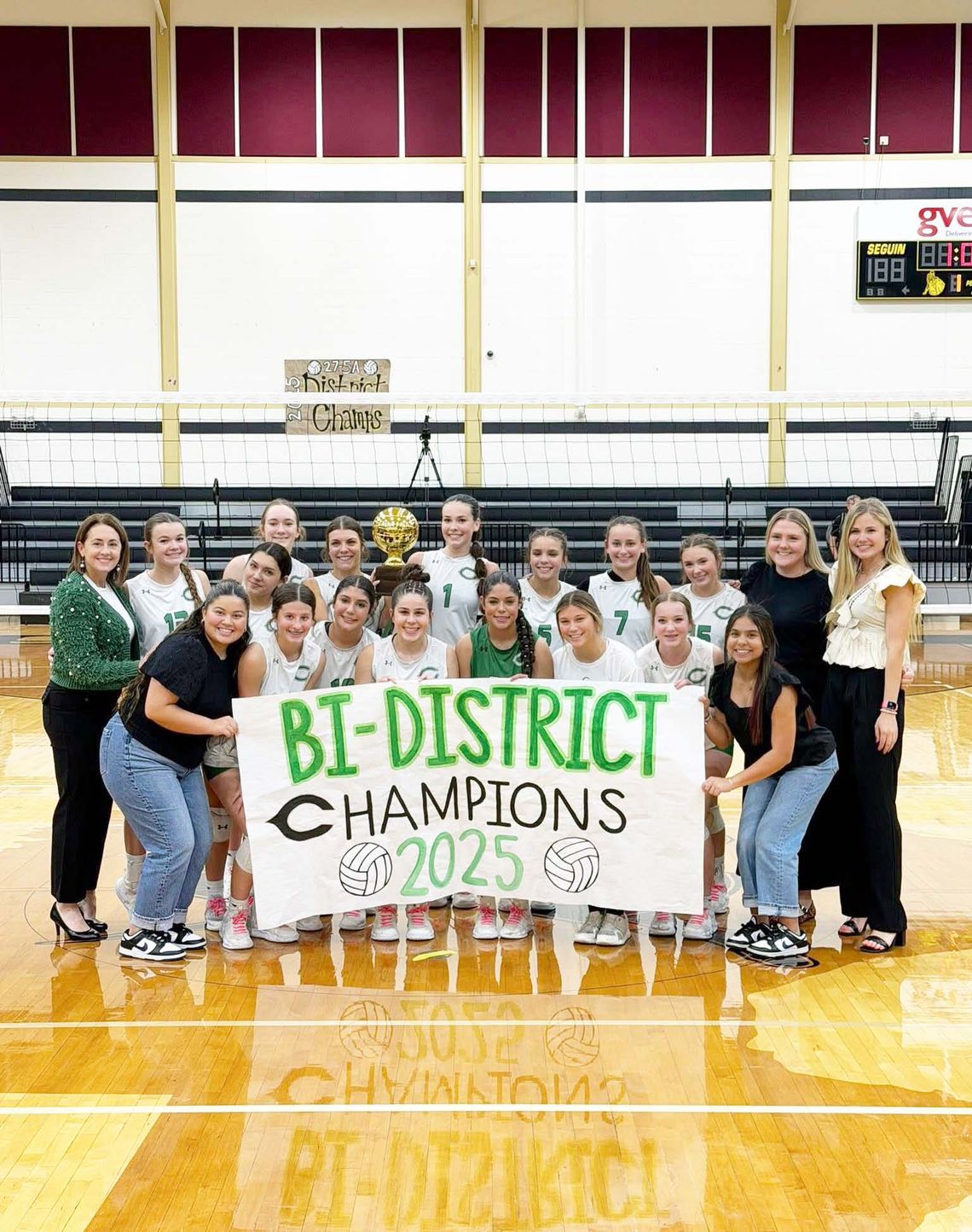 Lady Gobblers sweep Devine to claim bi-district title Lady Gobblers sweep Devine to claim bi-district title