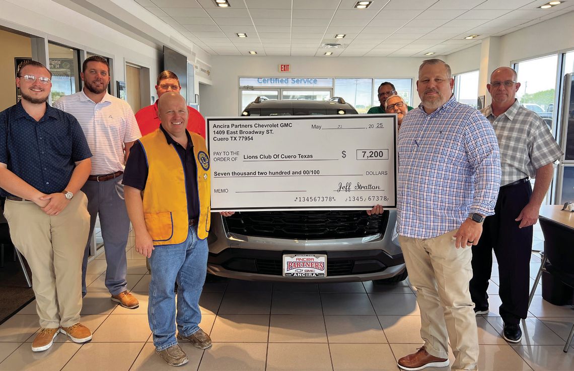Lion’s Club donation