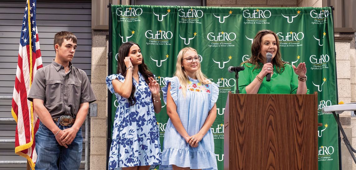 The international livestock judging team expresses gratitude for community support but needs an additional $25,000. Raf_e tickets for a 24-ft stock trailer donated by Ful-O-Pep are available. (Photo by Ele Chew)