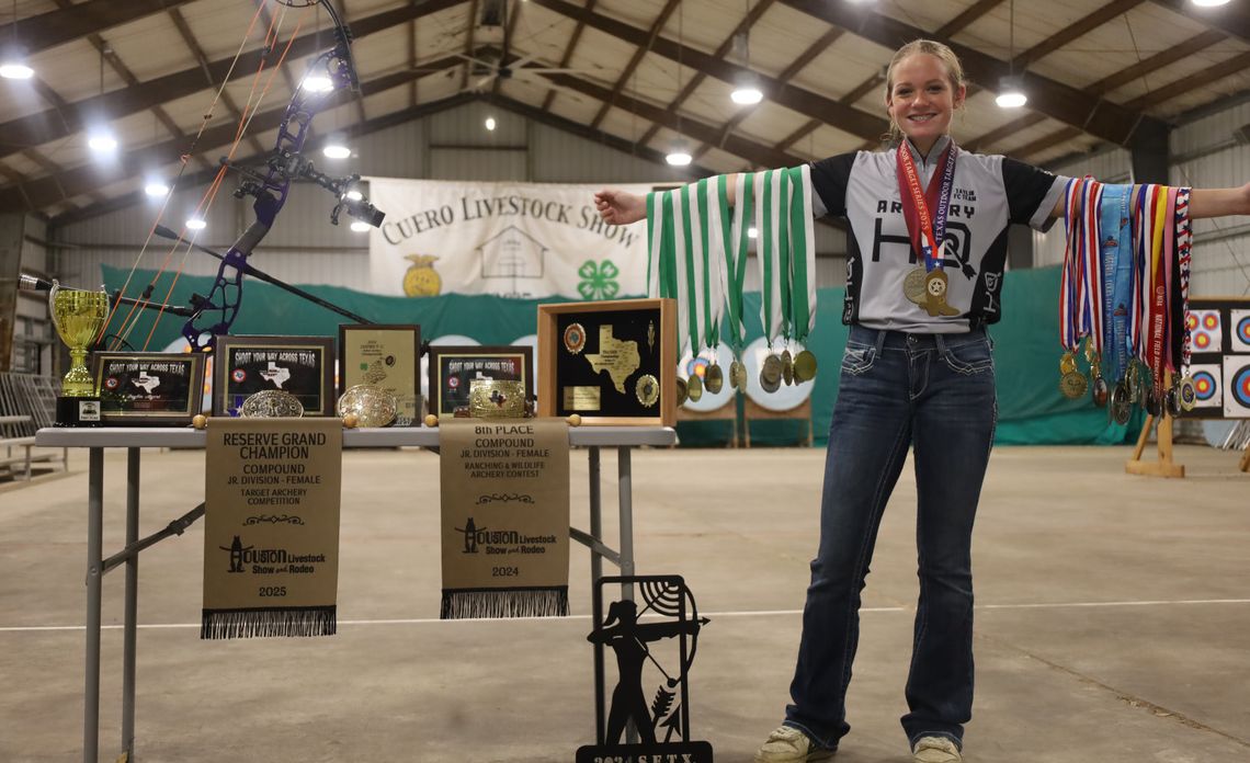 Local 13-year-old archer excels