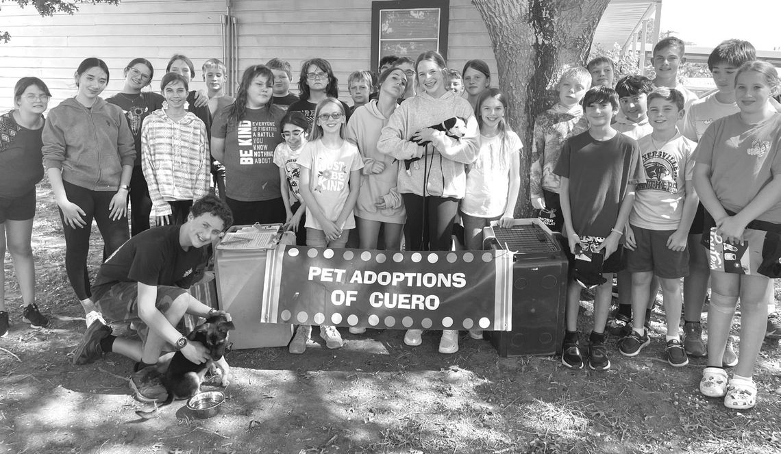 Meyersville School hosts Pet Adoptions of Cuero Meyersville School hosts Pet Adoptions of Cuero