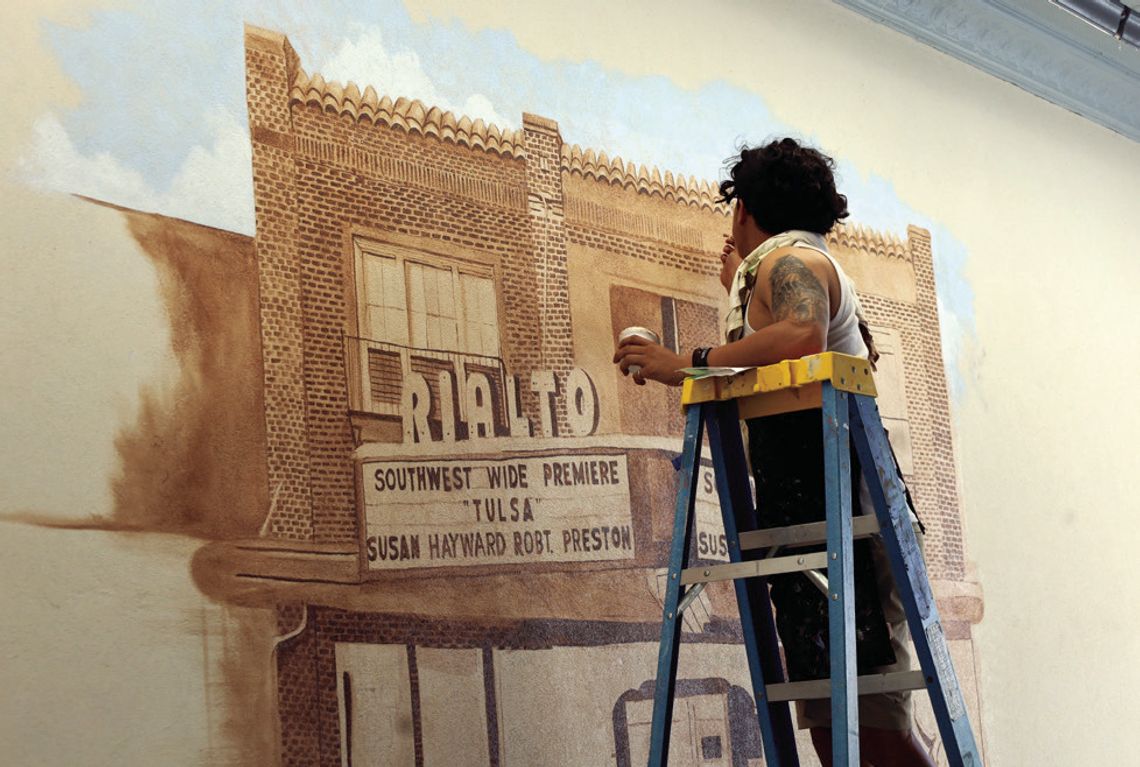 New Murals in Walk Thru