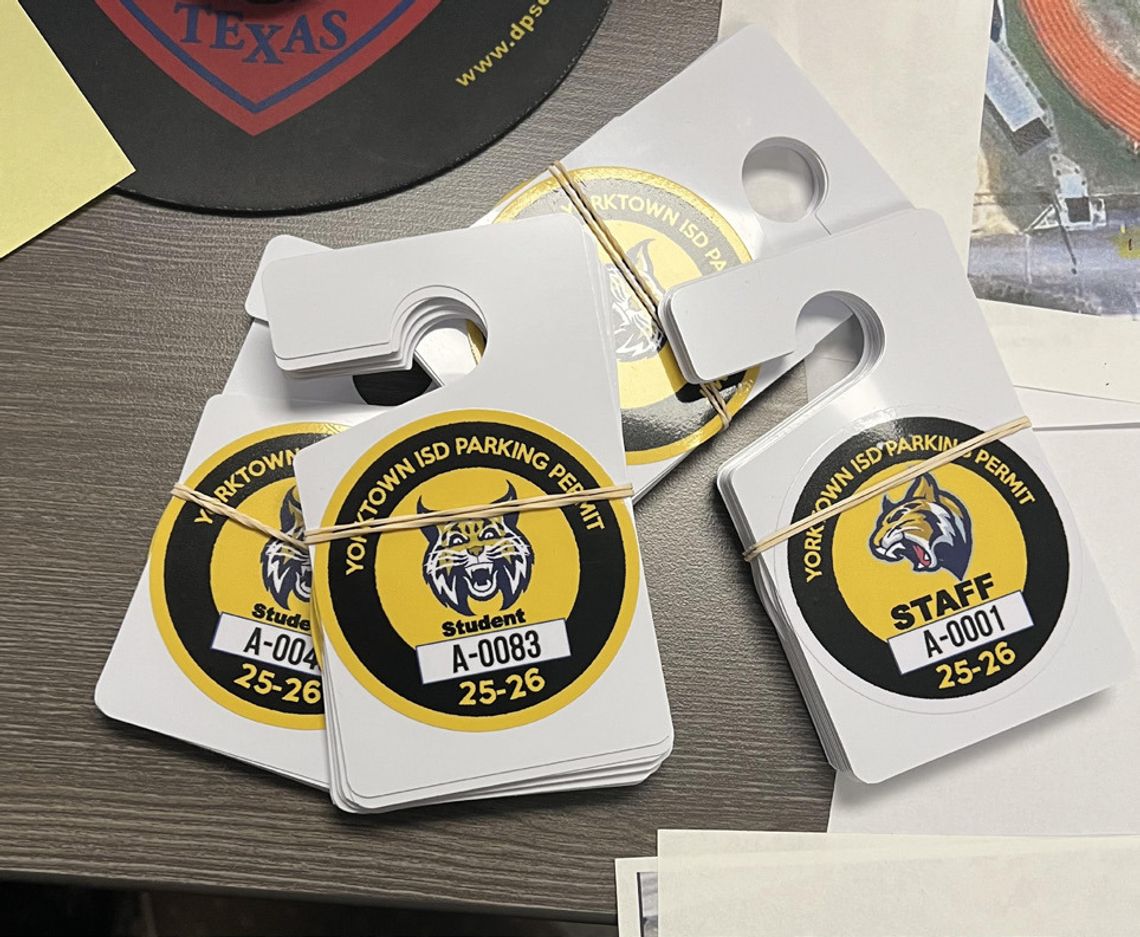 New parking permits increase YISD school safety