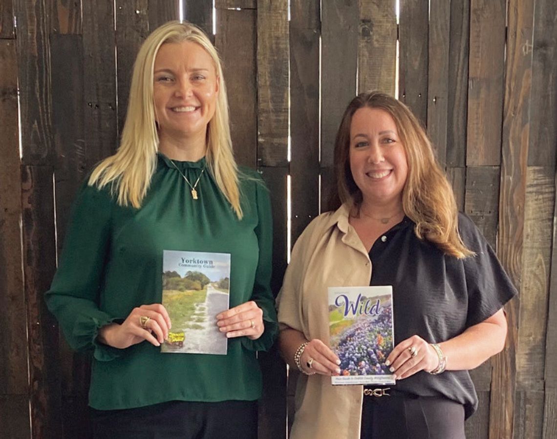 Daisy Scheske Freeman, left, with GVEC Economic Development and Katie Newman, executive director of the Yorktown Chamber of Commerce, attended the Site Selectors Guild Conference to learn about how industry leaders evaluate communities for business development. CONTRIBUTED PHOTO