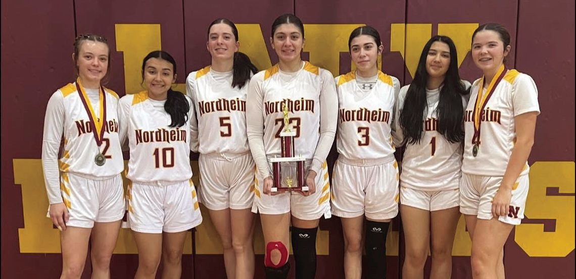L-R: Abby Klein, Faith Pena, Shaylynn Wagner, Vanessa Lopez, Chloe Denning, Payton Pena, Carly Metting (not pictured Emma Jones) CONTRIBUTED PHOTOS