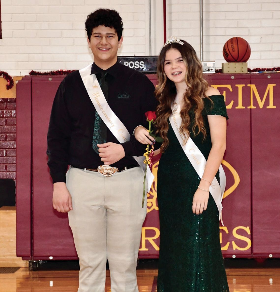 Nick Villarreal and Carly Metting