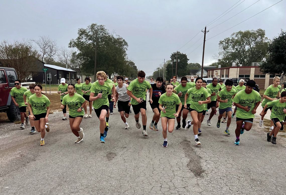 Nordheim hosted its Annual Anna Garcia 5k Run/Walk and Fall Fest this past weekend. See more photos on Page 11. CONTRIBUTED PHOTO