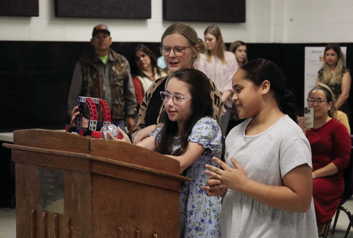 The YISD STEM team placed is going on to the next round of STEM competition in the Cal Ripken Sr. national contest. At the March school board meeting the team explained their robo tractor design. If they make the top 10% in the next round, they will be explaining their design to judges in...