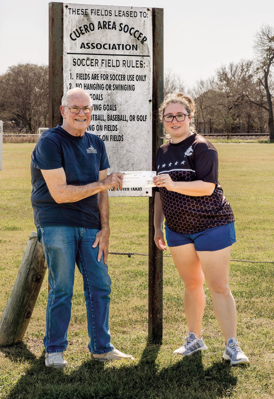 Soccer Association donation