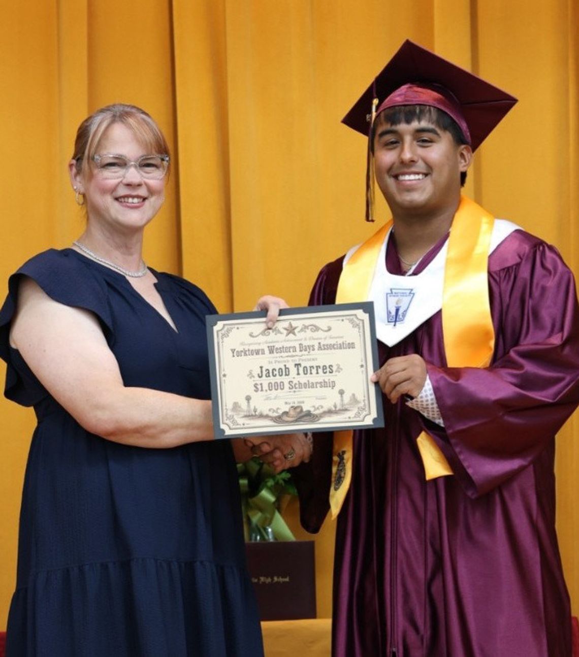 Western Days group awards scholarship to NISD graduate Western Days group awards scholarship to NISD graduate