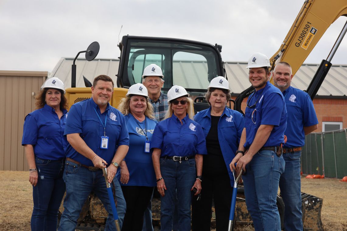Westhoff ISD breaks ground on new classroom wing