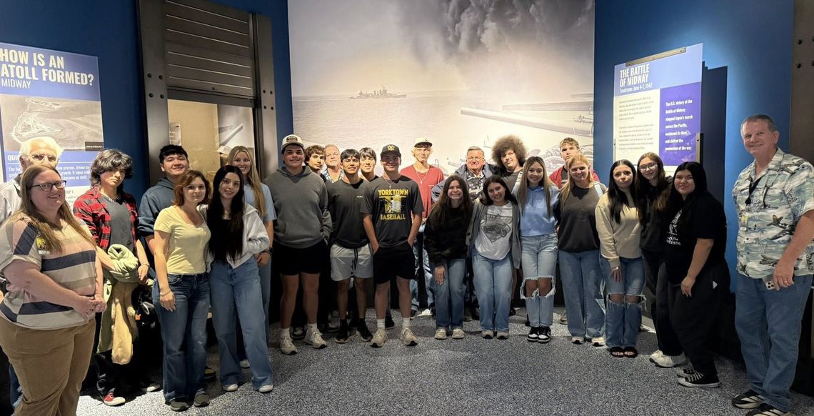YHS students visit Pacific War Museum
