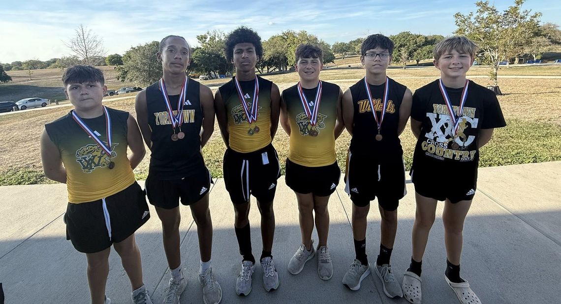 YISD Cross Country Teams place