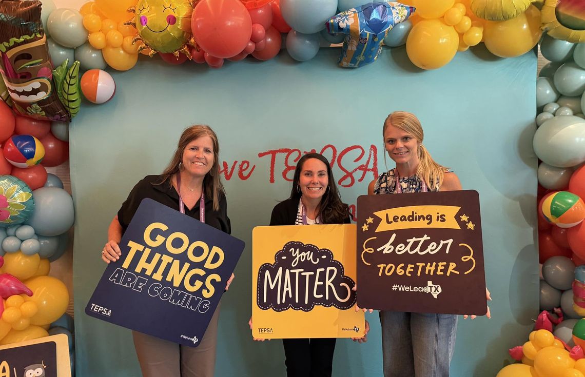 YISD educators meet with peers across state