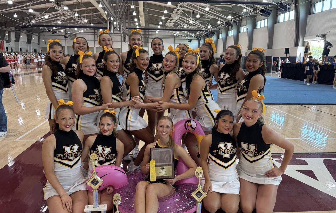 Yorktown Cheerleaders shine at Cheer Camp Yorktown Cheerleaders shine at Cheer Camp
