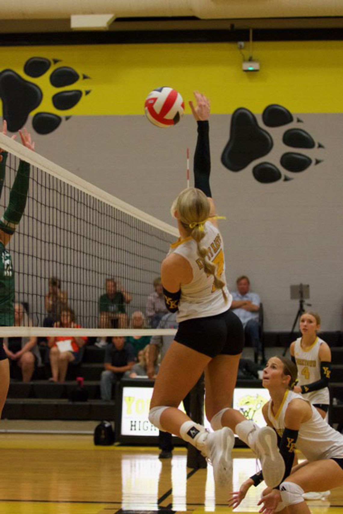 Yorktown Kitty Kats Sweep Luling Eagles