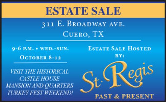 St Regis Estate Sale